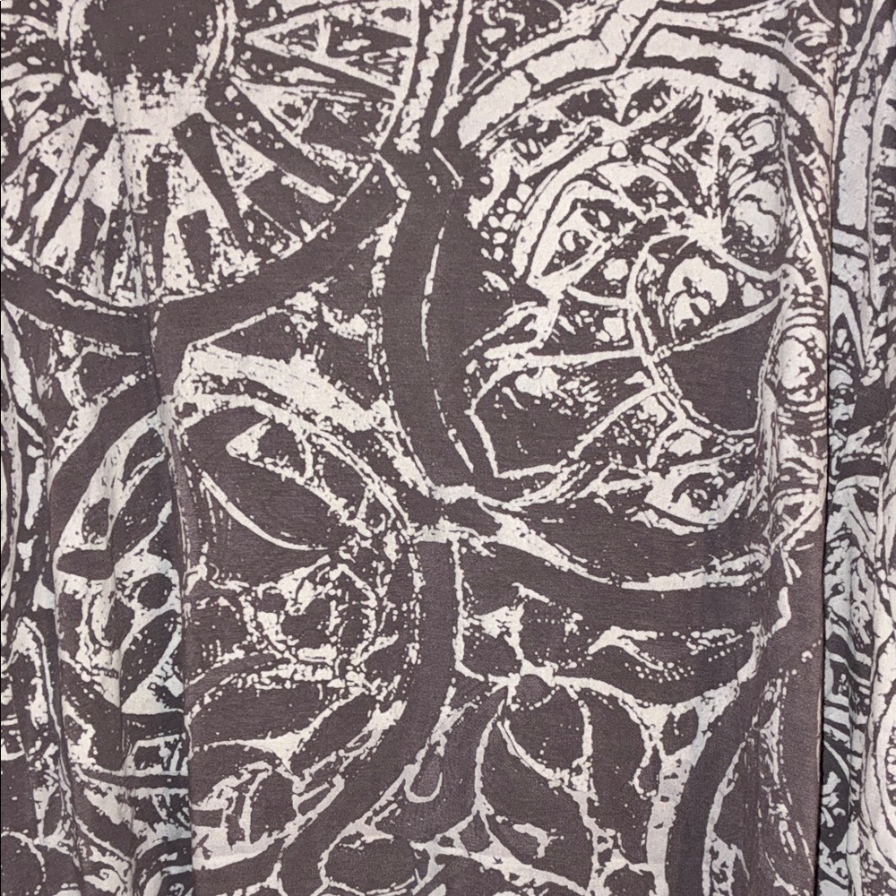bryn Walker Gray and Cream Patterned Jacket - Picture 4 of 11